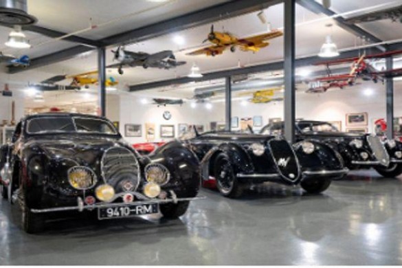 Collection d’Oscar Davis, plus de 100 millions d’euros de voitures